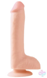 Pipedream Sex Toys - Basix Rubber Works 8 Inch Dong With Suction Cup -  Flesh