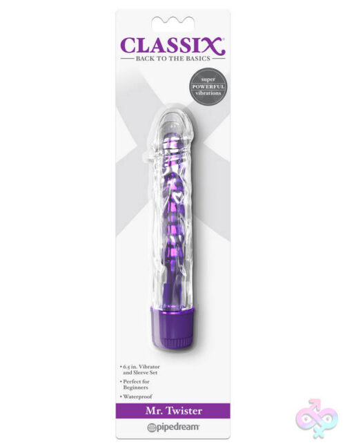 Pipedream Sex Toys - Classix Mr. Twister - Purple