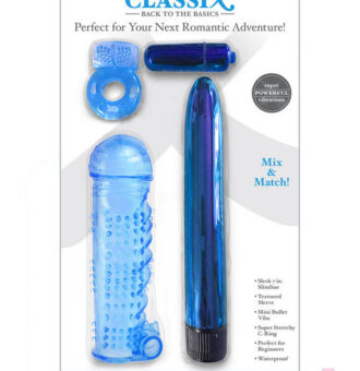 Pipedream Sex Toys - Classix Ultimate Pleasure Couples Kit - Blue