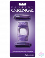 Pipedream Sex Toys - Fantasy C-Ringz Duo-Vibrating Super Ring Purple