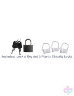 Pipedream Sex Toys - Fantasy C-Ringz Hardcore Silicone Cock Blocker