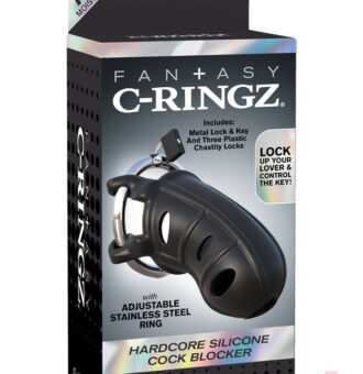 Pipedream Sex Toys - Fantasy C-Ringz Hardcore Silicone Cock Blocker
