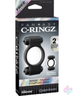 Pipedream Sex Toys - Fantasy C-Ringz Magic Touch Couples Ring - Black