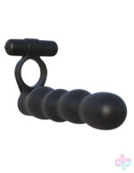 Pipedream Sex Toys - Fantasy C-Ringz Posable Partner Double Penetrator - Black
