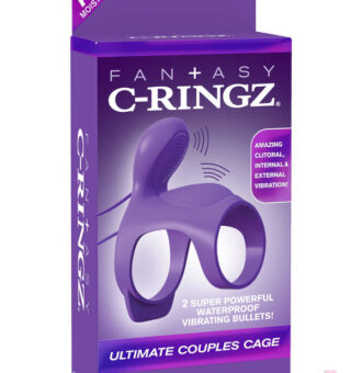 Pipedream Sex Toys - Fantasy C-Ringz Ultimate Couples Cage - Purple