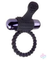 Pipedream Sex Toys - Fantasy C-Ringz Vibrating Silicone Super Ring  Black