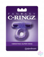 Pipedream Sex Toys - Fantasy C-Ringz Vibrating Super Ring Purple