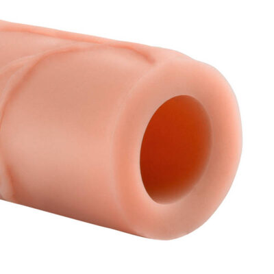 Fantasy X Tension Mega 3 Inch Extension black realistic penis sleeve by Pipedream
