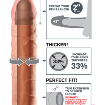 Pipedream Sex Toys - Fantasy X-Tension Perfect 2-Inch Extension