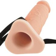 Pipedream Sex Toys - Fantasy X-Tensions 8-Inch Silicone Hollow  Extension - Flesh