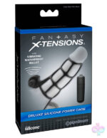 Pipedream Sex Toys - Fantasy X-Tensions Deluxe Silicone Power Cage - Black