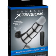 Pipedream Sex Toys - Fantasy X-Tensions Deluxe Silicone Power Cage  - Black