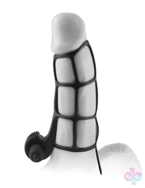 Pipedream Sex Toys - Fantasy X-Tensions Deluxe Silicone Power Cage  - Black