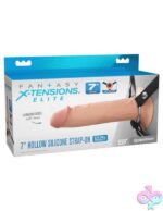 Fantasy X-Tensions Elite 7" Silicone Hollow Strap Dual Density - Image 2
