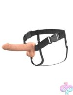 Fantasy X-Tensions Elite 7" Vibrating Hollow Silicone Strap-on - Image 2