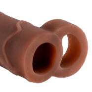 Pipedream Sex Toys - Fantasy X-Tensions Perfect 2-Inch Extension With Ball Strap - Brown