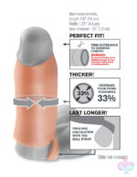Pipedream Sex Toys - Fantasy X-Tensions Real Feel Enhancer - Flesh