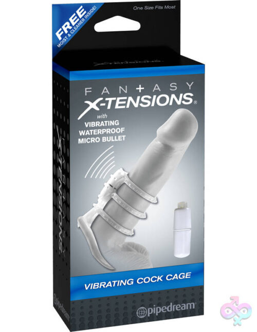 Pipedream Sex Toys - Fantasy X-Tensions Vibrating Cock Cage
