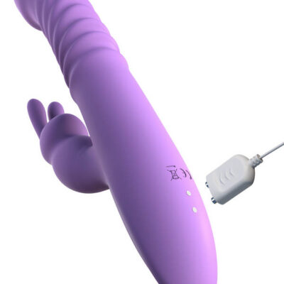 Fantasy for Her Her Thrusting Silicone Rabbit by Pipedream in purple