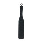 Fetish Fantasy Extreme Silicone Paddle Black by Pipedream — dual-sided bdsm paddle with diamond texture