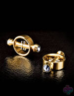 Pipedream Sex Toys - Fetish Fantasy Gold Magnetic Clamps - Gold