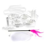 Fetish Fantasy Honeymoon Bondage Kit by Pipedream — cuffs, tethers, vibe, tickler, candles and blindfold