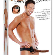Pipedream Sex Toys - Fetish Fantasy Series 10" Chocolate Dream Vibrating Hollow Strap-On