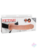 Pipedream Sex Toys - Fetish Fantasy Series 11 Inch Hollow Strap-on - Flesh