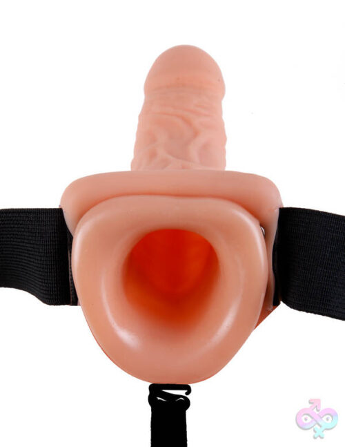 Pipedream Sex Toys - Fetish Fantasy Series 11 Inch Hollow Strap-on - Flesh
