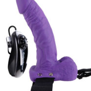 Pipedream Sex Toys - Fetish Fantasy Series 7-Inch Vibrating Hollow Strap-on With Balls
