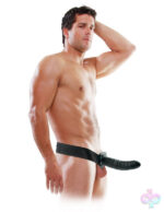 Pipedream Sex Toys - Fetish Fantasy Series 8" Hollow Strap-on - Black