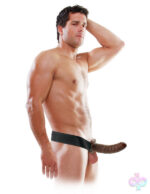Pipedream Sex Toys - Fetish Fantasy Series 8" Hollow Strap-on - Brown