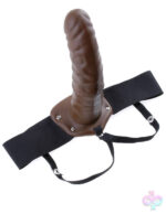 Pipedream Sex Toys - Fetish Fantasy Series 8" Hollow Strap-on - Brown