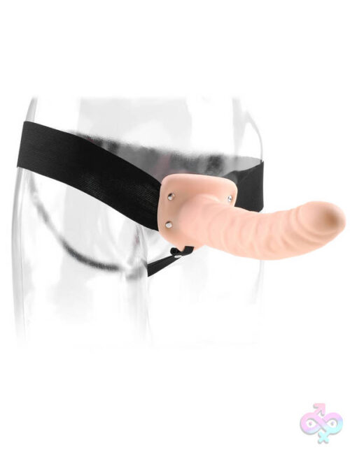 Pipedream Sex Toys - Fetish Fantasy Series 8" Hollow Strap-on - Flesh