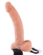 Pipedream Sex Toys - Fetish Fantasy Series 9 Inch Hollow Strap-on With Balls - Flesh