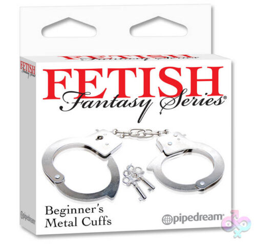 Pipedream Sex Toys - Fetish Fantasy Series Beginner's Metal Cuffs