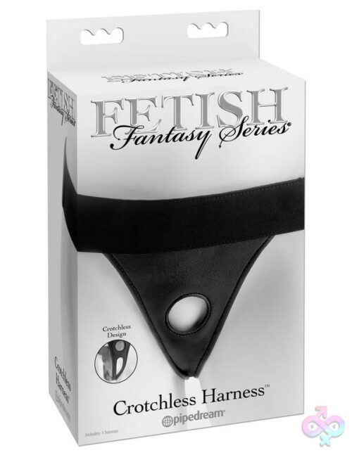 Pipedream Sex Toys - Fetish Fantasy Series Crotchless Harness - Black