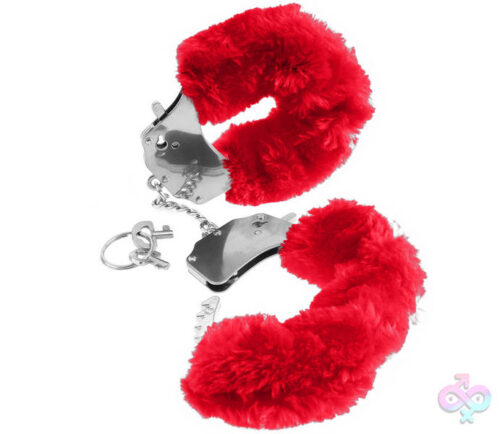 Pipedream Sex Toys - Fetish Fantasy Series Furry Cuffs - Red