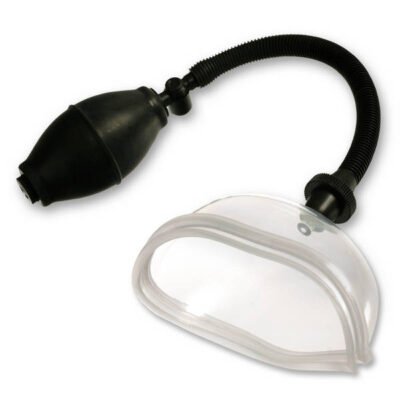 Fetish Fantasy Series High Intensity Pussy Pump by Pipedream — clear suction chamber with medical-style hand bulb