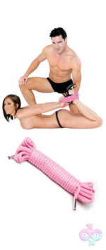 Pipedream Sex Toys - Fetish Fantasy Series Japanese Silk Rope - Pink