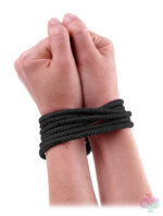 Pipedream Sex Toys - Fetish Fantasy Series Mini Silk Rope - Black