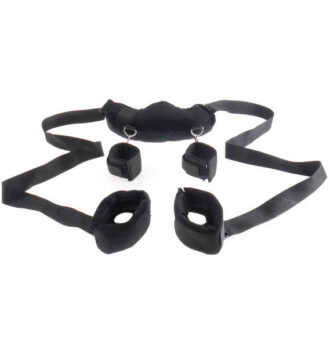 Fetish Fantasy Series Position Master With Cuffs By Pipedream In Black