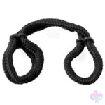 Pipedream Sex Toys - Fetish Fantasy Series Silk Rope Love Cuffs - Black