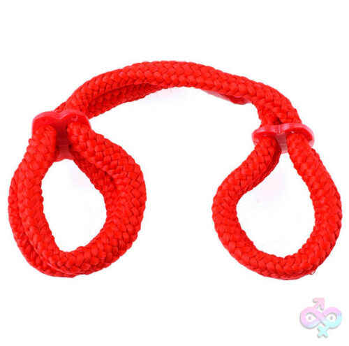 Pipedream Sex Toys - Fetish Fantasy Series Silk Rope Love Cuffs - Red