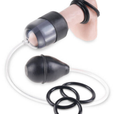 Fetish Fantasy Series Suck N Stroke Head Pump by Pipedream in black