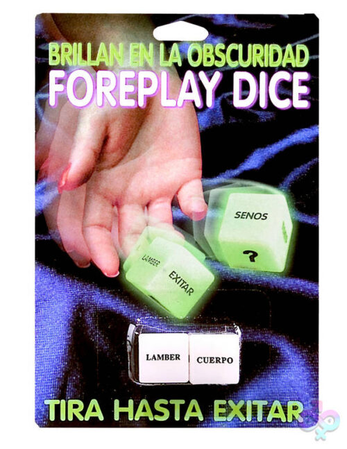 Pipedream Sex Toys - Foreplay Dice - Spanish Version - Each