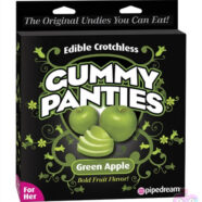 Pipedream Sex Toys - Gummy Panties - for Her - Green Apple