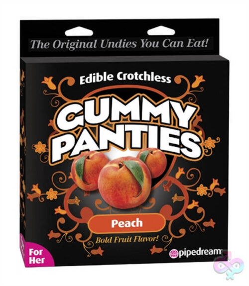 Pipedream Sex Toys - Gummy Panties - for Her - Peach