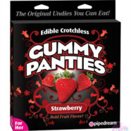 Pipedream Sex Toys - Gummy Panties - for Her - Strawberry
