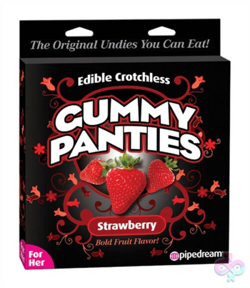 Pipedream Sex Toys - Gummy Panties - for Her - Strawberry